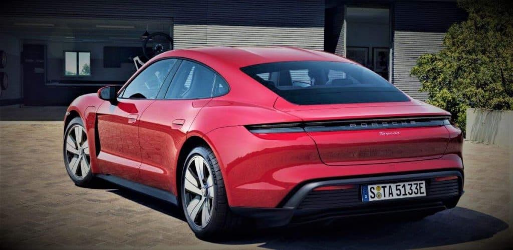 2023 porsche Taycan red, Taycan turbo and turbo s are the power cars you can buy, in our Fast Electric Cars reviews 2023 you will find all electric cars and new cars to buy.