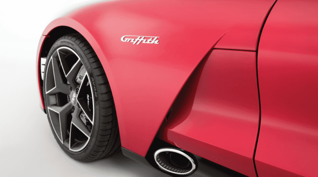 TVR griffith 2024 fast electric cars review present a new car that will be into the market as soon as possible 